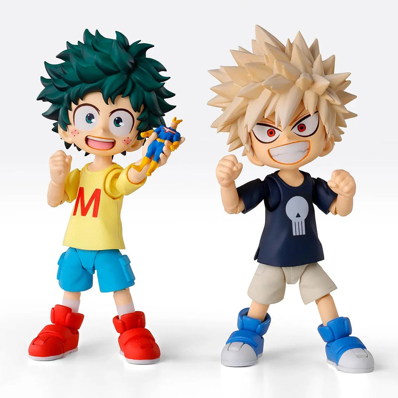 S.H.Figuarts Izuku Midoriya and Katsuki Bakugo Childhood Set - official product view 1