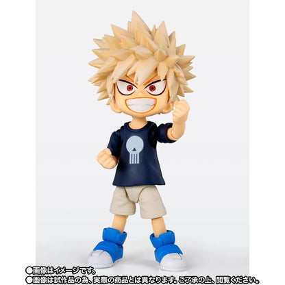 S.H.Figuarts Izuku Midoriya and Katsuki Bakugo Childhood Set - official product view 5