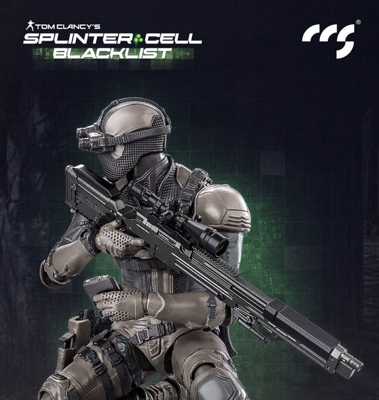 CCSTOYS FigScript Sam Fisher Desert Splinter Cell Blacklist view 1