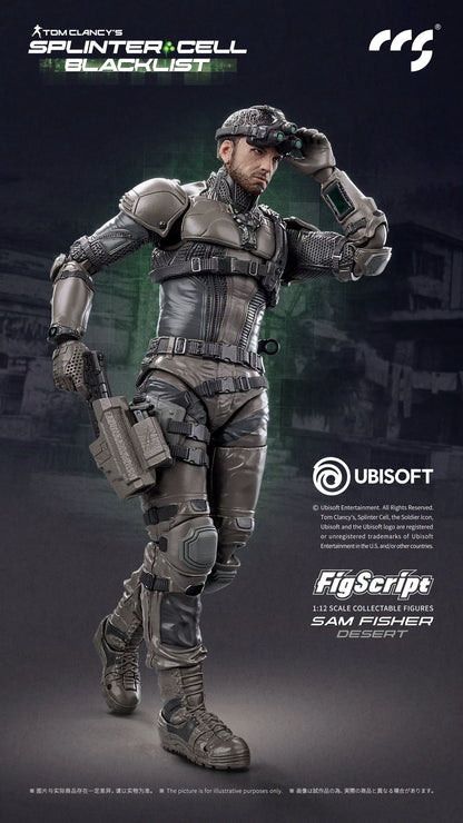 CCSTOYS FigScript Sam Fisher Desert Splinter Cell Blacklist view 4