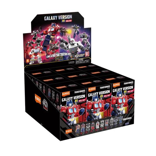 Transformers Blokees Galaxy Version 01 Set of 9 Model Kits