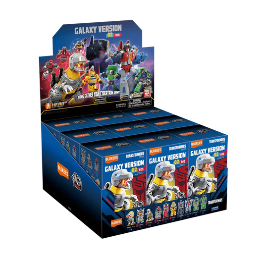 Transformers Blokees Galaxy Version 02 Set of 9 Model Kits