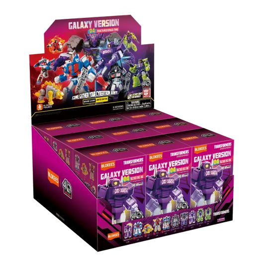 Transformers Blokees Galaxy Version 04 Set of 9 Model Kits