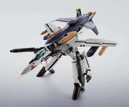 Macross HI-METAL R VF-0S Phoenix (Roy Focker Use) + QF-2200D-B Ghost | Bandai Tamashii Nations