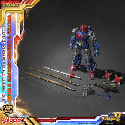 AMK Pro Voltes V Legacy "Voltes V" Advanced Model Kit | Yolopark