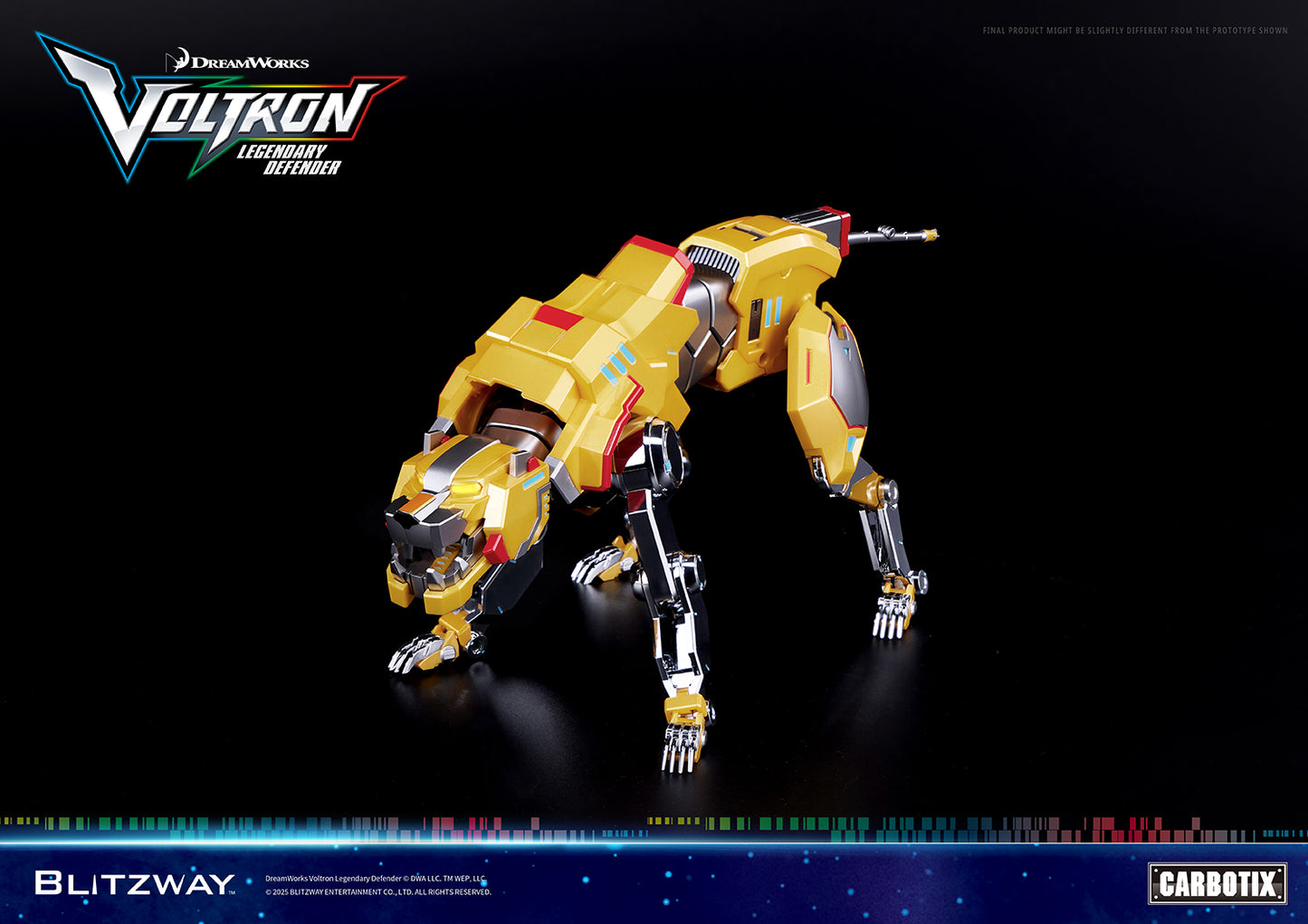 Blitzway Carbotix Voltron Legendary Defender (Regular Edition) | Blitzway (limited bonus)