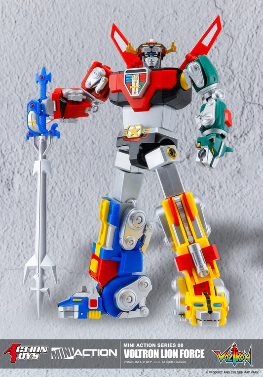 Pre Order Voltron Lion Force Mini Action Series 08  w/Bonus Sword