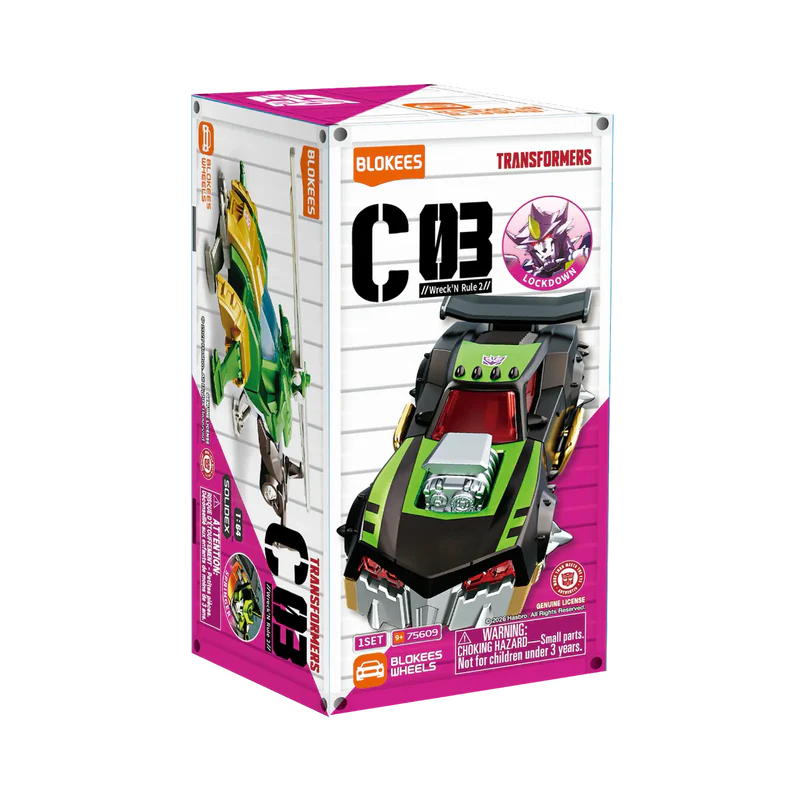 Transformers Blokees Wheels C03 Wreck'N Rule "Transformers" | Blokees