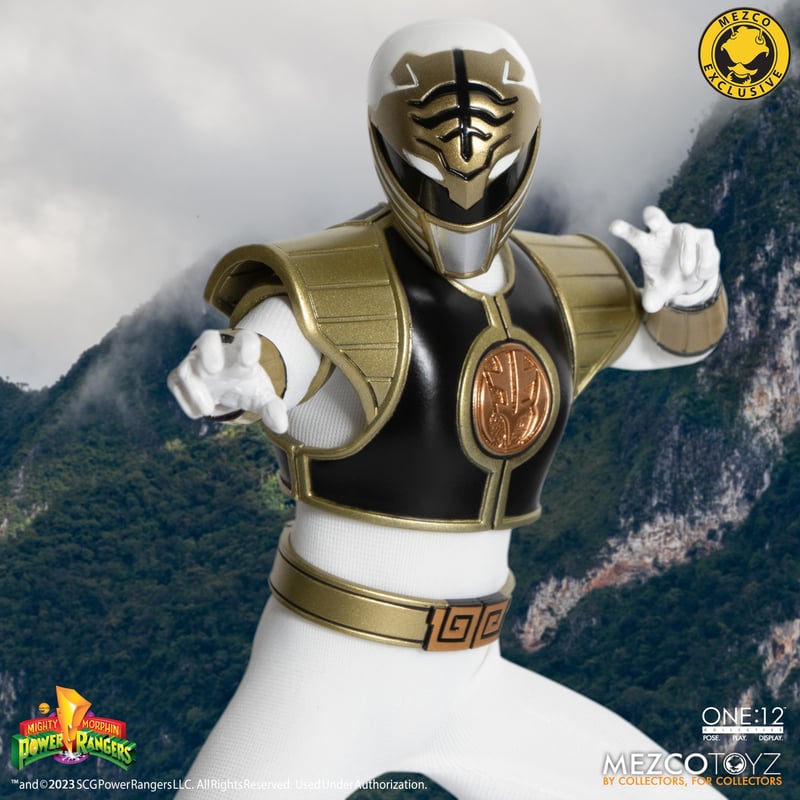 Mezco Toyz One:12 Collective Mighty Morphin' Power Rangers - White Ranger Exclusive