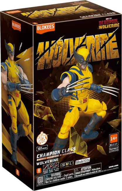Marvel Blokees Wolverine Champion Class CC05 "Deadpool & Wolverine" | Blokees