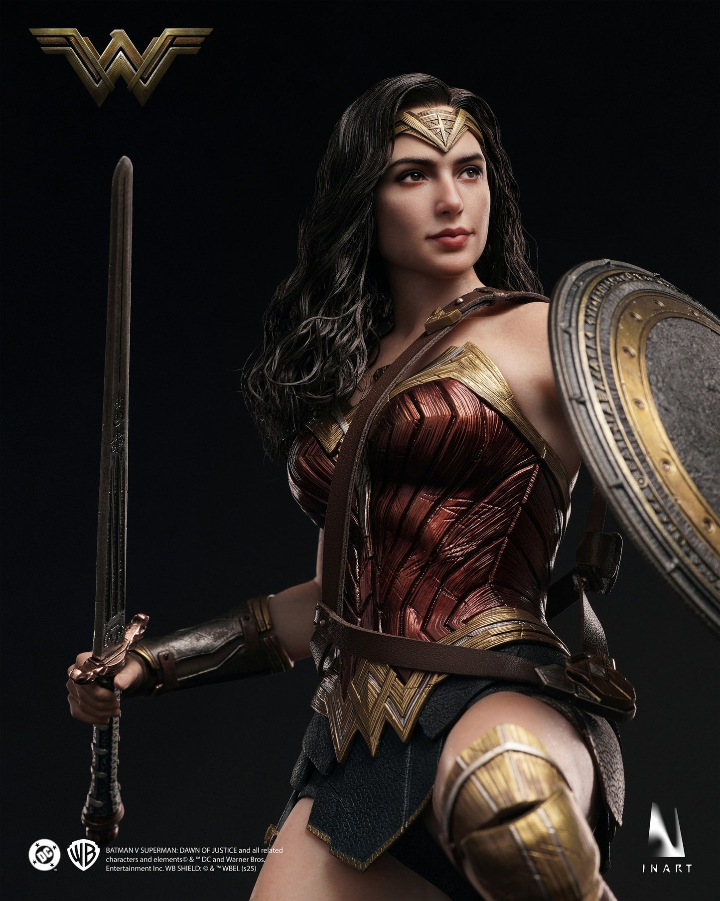 Pre Order Batman V Superman: Dawn of Justice Wonder Woman - InArt 1/6 Scale Figure