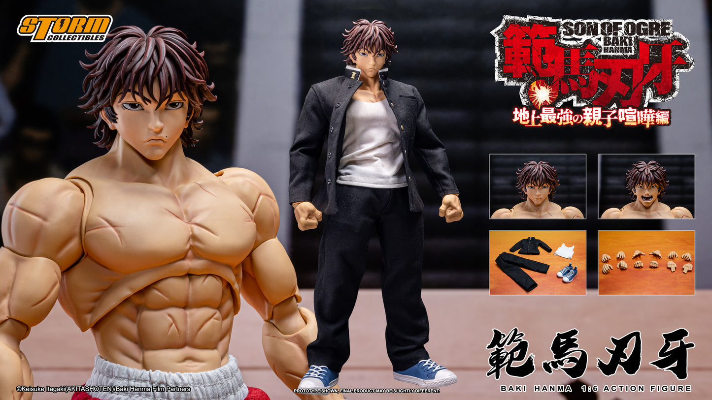 Pre Order Baki Hanma "Baki Hanma: Son of Ogre" – 1/6th Scale Storm Collectibles Action Figure