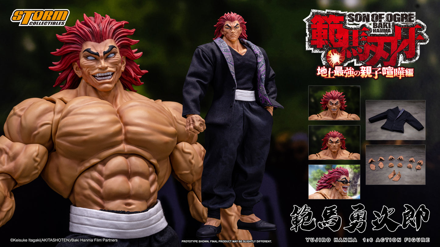 Pre Order Yojiro Hanma "Baki Hanma: Son of Ogre" – 1/6th Scale Storm Collectibles Action Figure