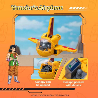 Yamcha's Airplane "Dragon Ball Z" Building Block Set | Pantasy