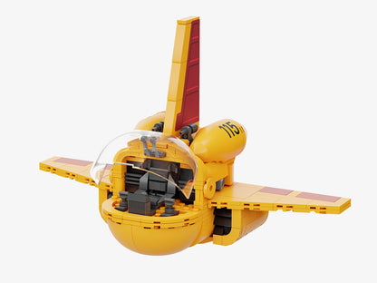Yamcha's Airplane "Dragon Ball Z" Building Block Set | Pantasy
