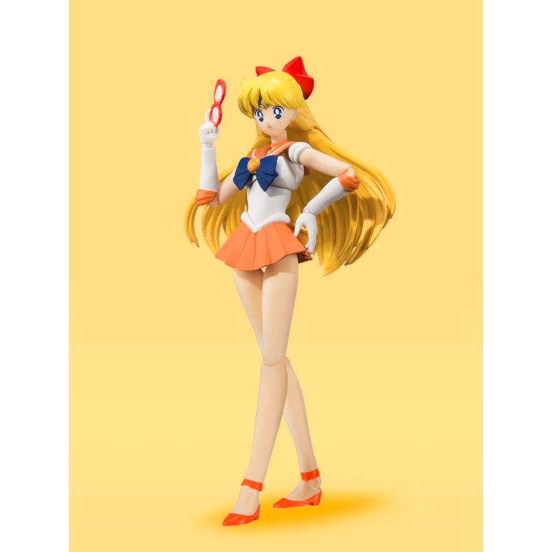 S.H.Figuarts Sailor Venus Animation Color Edition "Sailor Moon" | Bandai Tamashii Nations