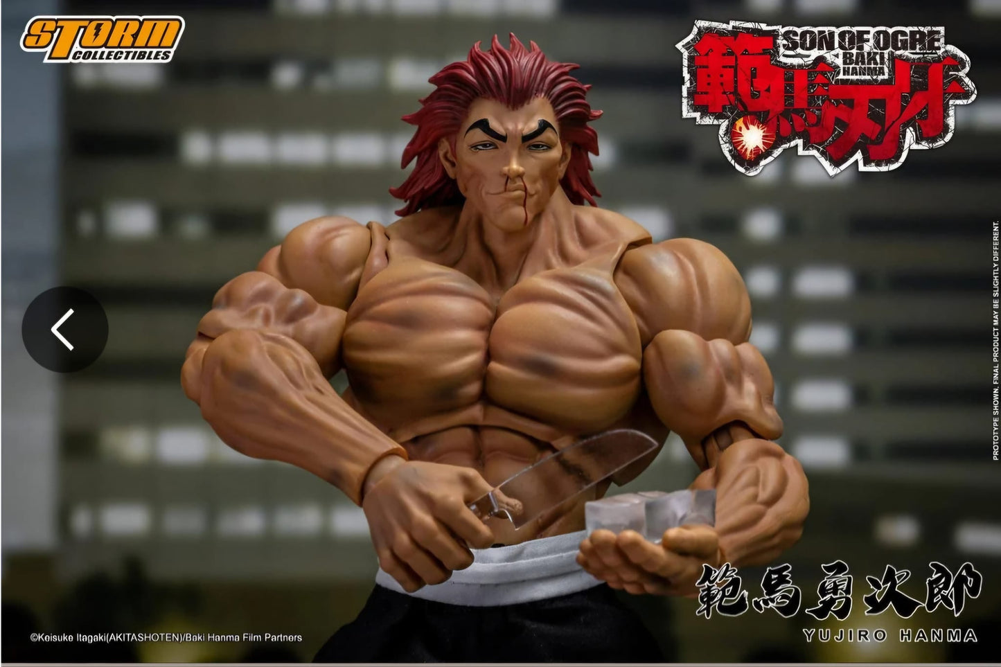 Yujiro Hanma Battle Damaged Wonderfest Exclusive "Baki Hanma: Son of Ogre" - Storm Collectibles Action Figure