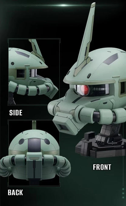 BN Head Collection Volume 5 MS-06F Zaku II "Gundam" | Bandai Namco