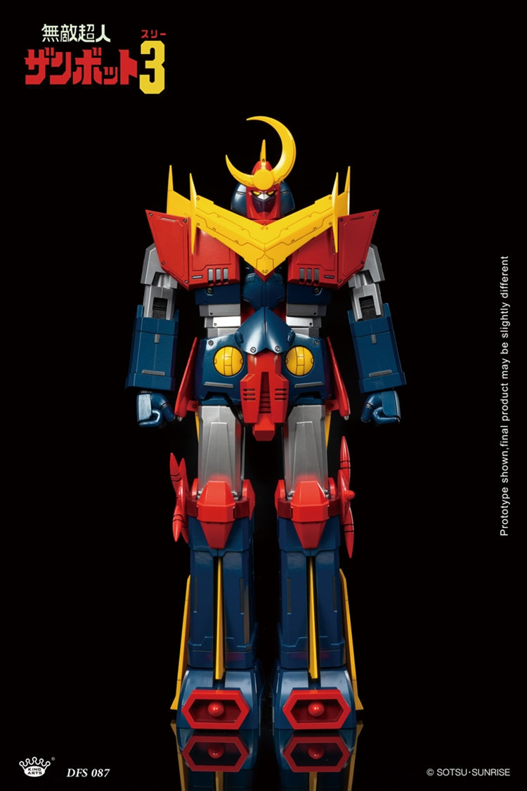 King Arts Invincible Super Man Zambot 3 DFS087 Diecast Figure Series | King Arts