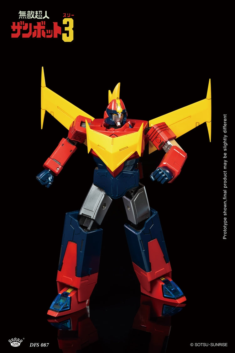 King Arts Invincible Super Man Zambot 3 DFS087 Diecast Figure Series | King Arts