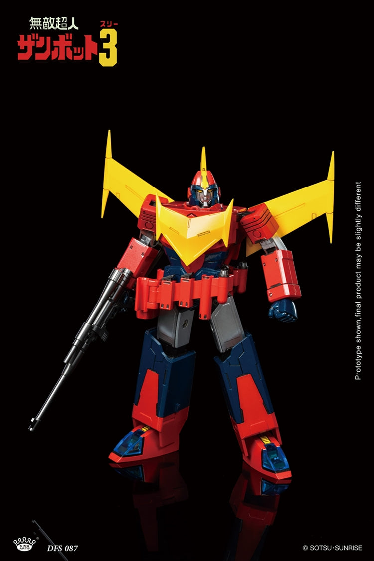 King Arts Invincible Super Man Zambot 3 DFS087 Diecast Figure Series | King Arts
