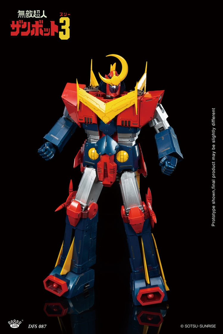 King Arts Invincible Super Man Zambot 3 DFS087 Diecast Figure Series | King Arts