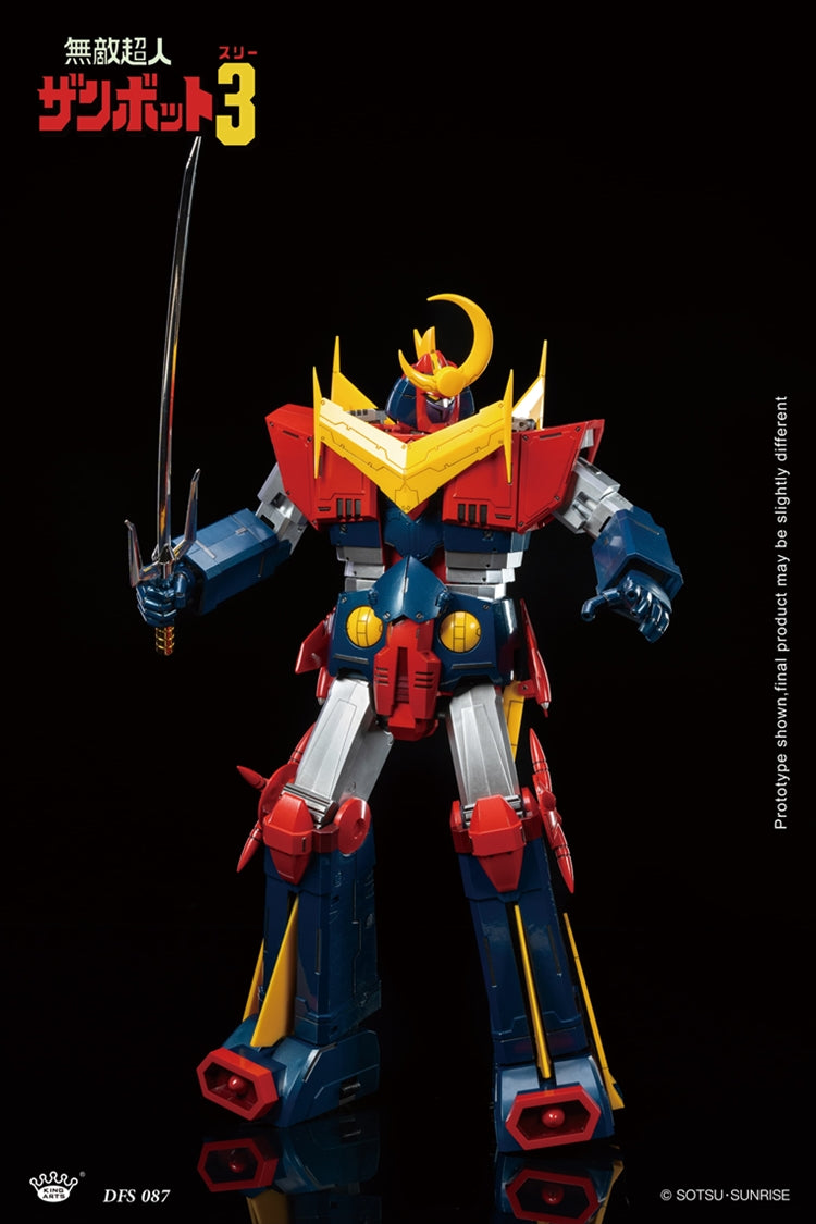 King Arts Invincible Super Man Zambot 3 DFS087 Diecast Figure Series | King Arts