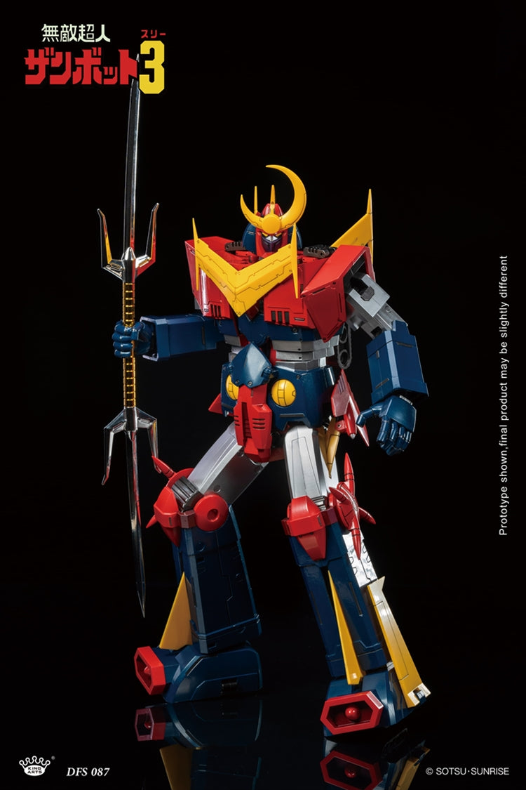 King Arts Invincible Super Man Zambot 3 DFS087 Diecast Figure Series | King Arts