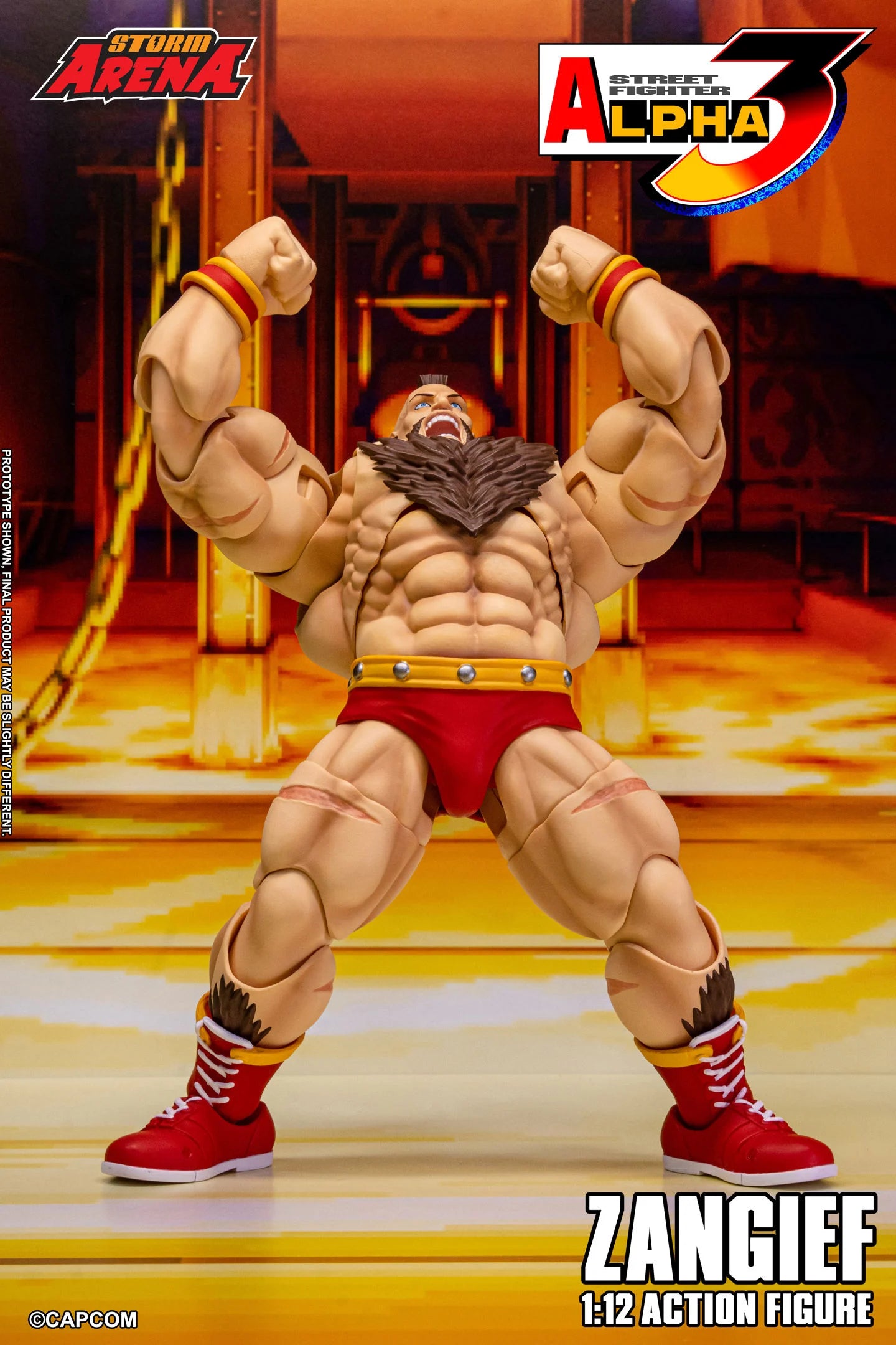 Storm Arena Zangief "Street Fighter Alpha 3" | Storm Collectibles 1/12 Scale Action Figure