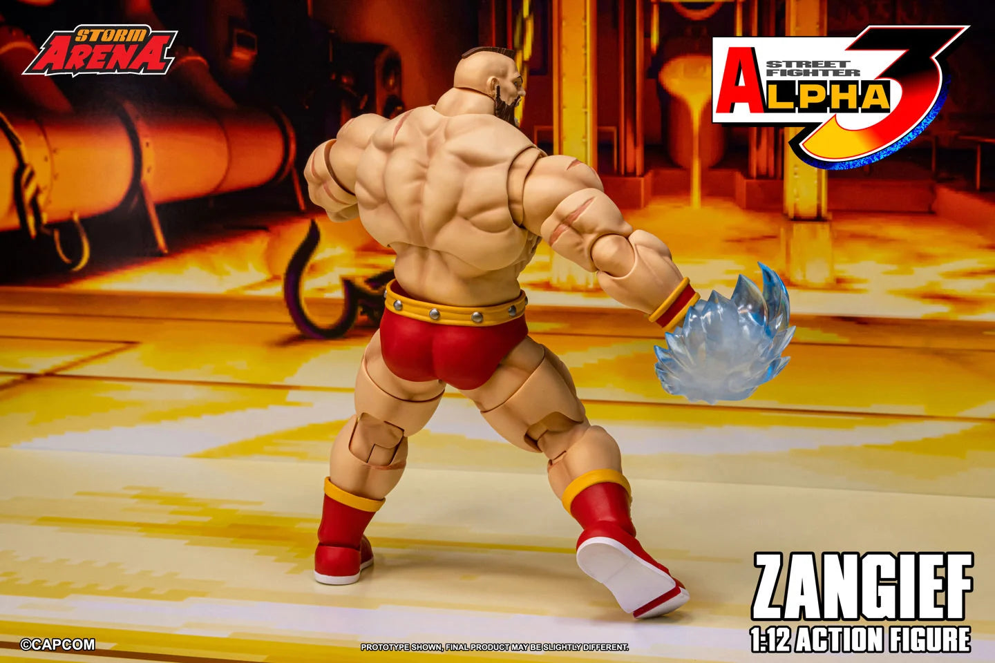 Storm Arena Zangief "Street Fighter Alpha 3" | Storm Collectibles 1/12 Scale Action Figure
