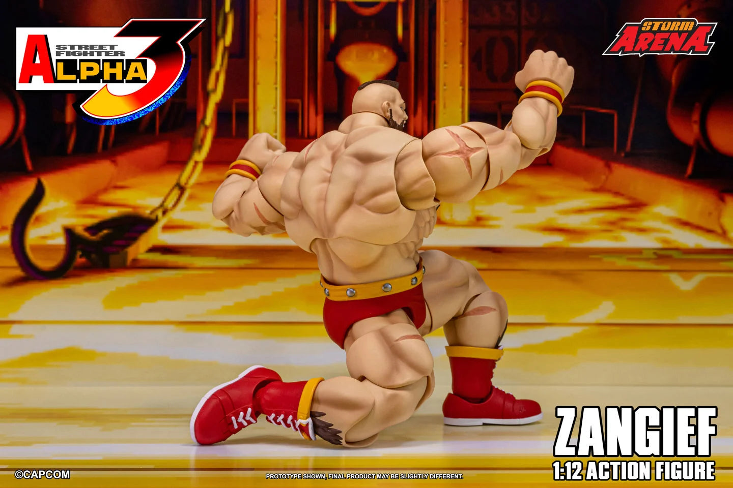 Storm Arena Zangief "Street Fighter Alpha 3" | Storm Collectibles 1/12 Scale Action Figure