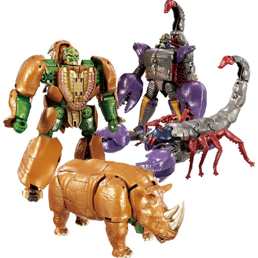 Transformers Beast Wars BWVS-02 Rhinox vs. Scorponok