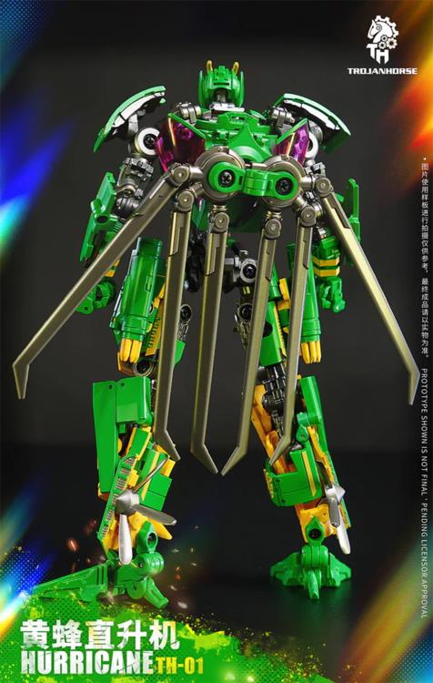 Trojan Horse TH-01 Hurricane Transformer