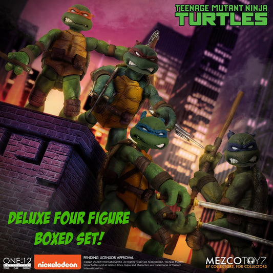 Pre Order Teenage Mutant Ninja Turtles Deluxe One:12 Collective Boxed Set